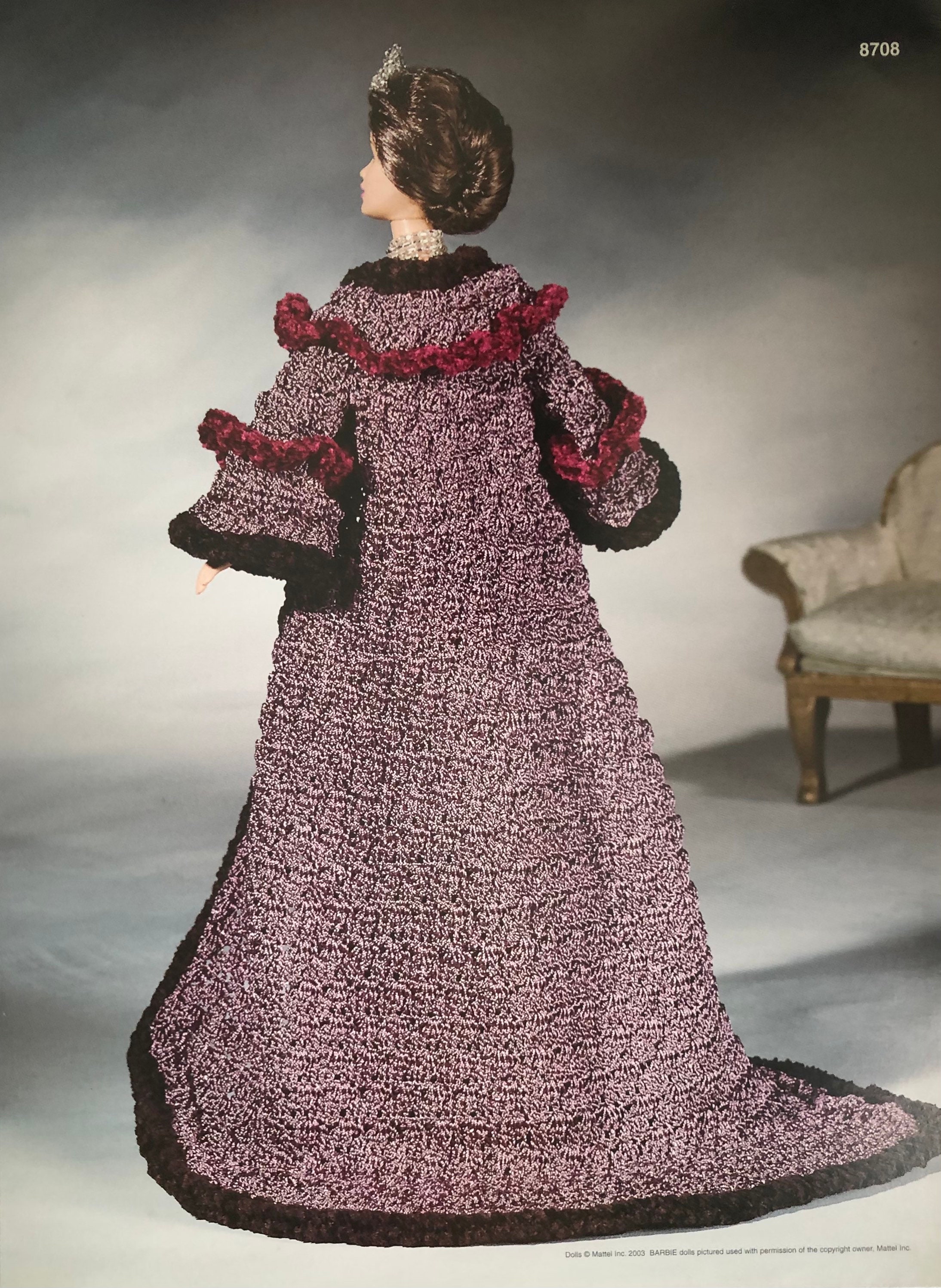 Patterns Annie's Attic Calendar Bed Doll Mrs STUYVESANT FISH Crochet