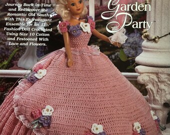 Ladies of Fashion Charlotte’s Garden Party Bett-Puppen-Anleitung Barbie-Puppenkleid Originalanleitung