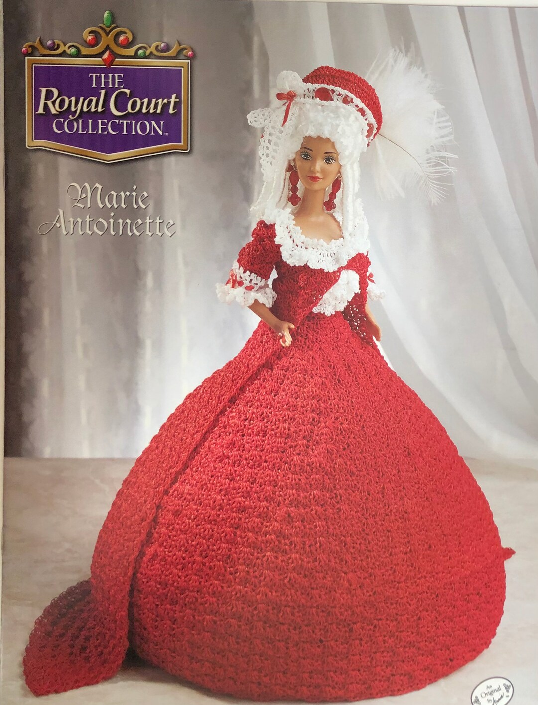 Annie's Attic Crochet Bed Doll Pattern the Royal Court Marie
