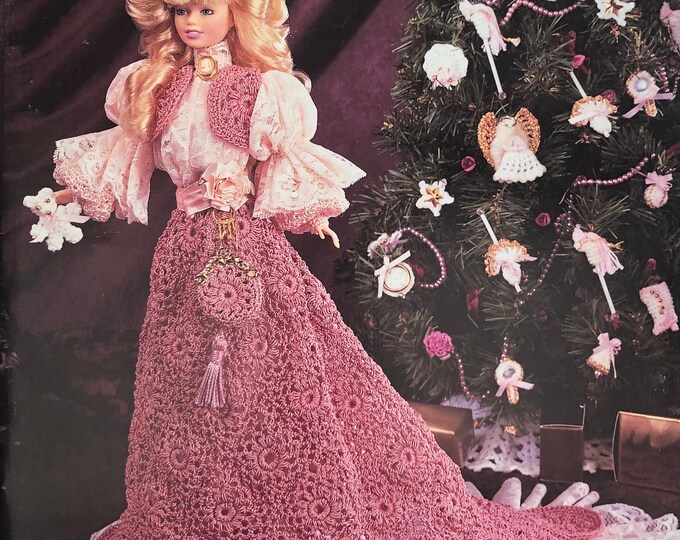 Paradise Crochet Collector Doll Pattern 1899 Christmas Eve Costume