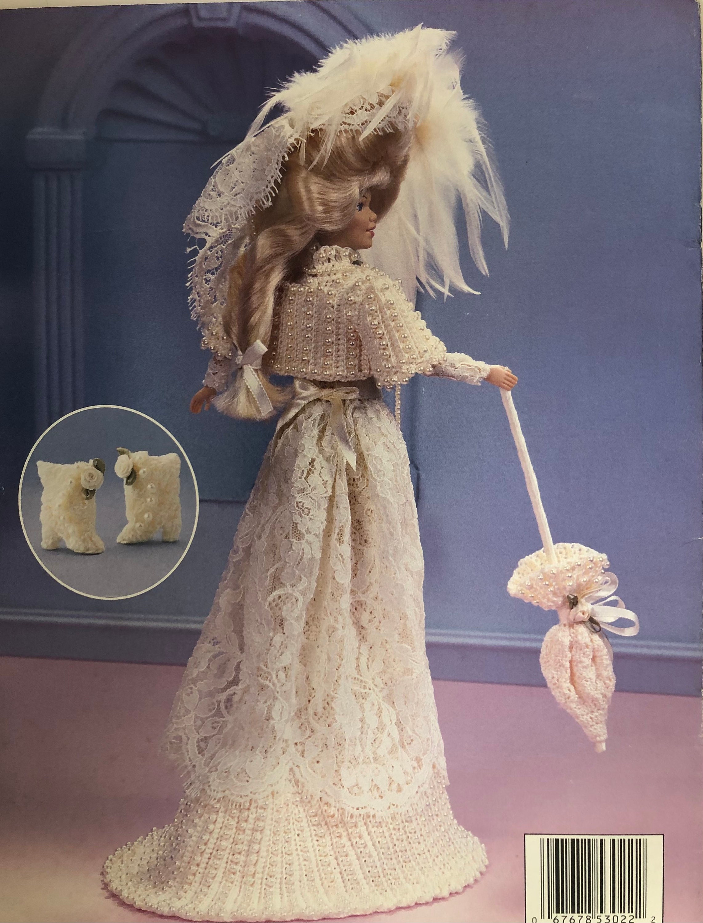 Paradise Crochet Collector Doll Pattern 1901 wedding Reception Etsy