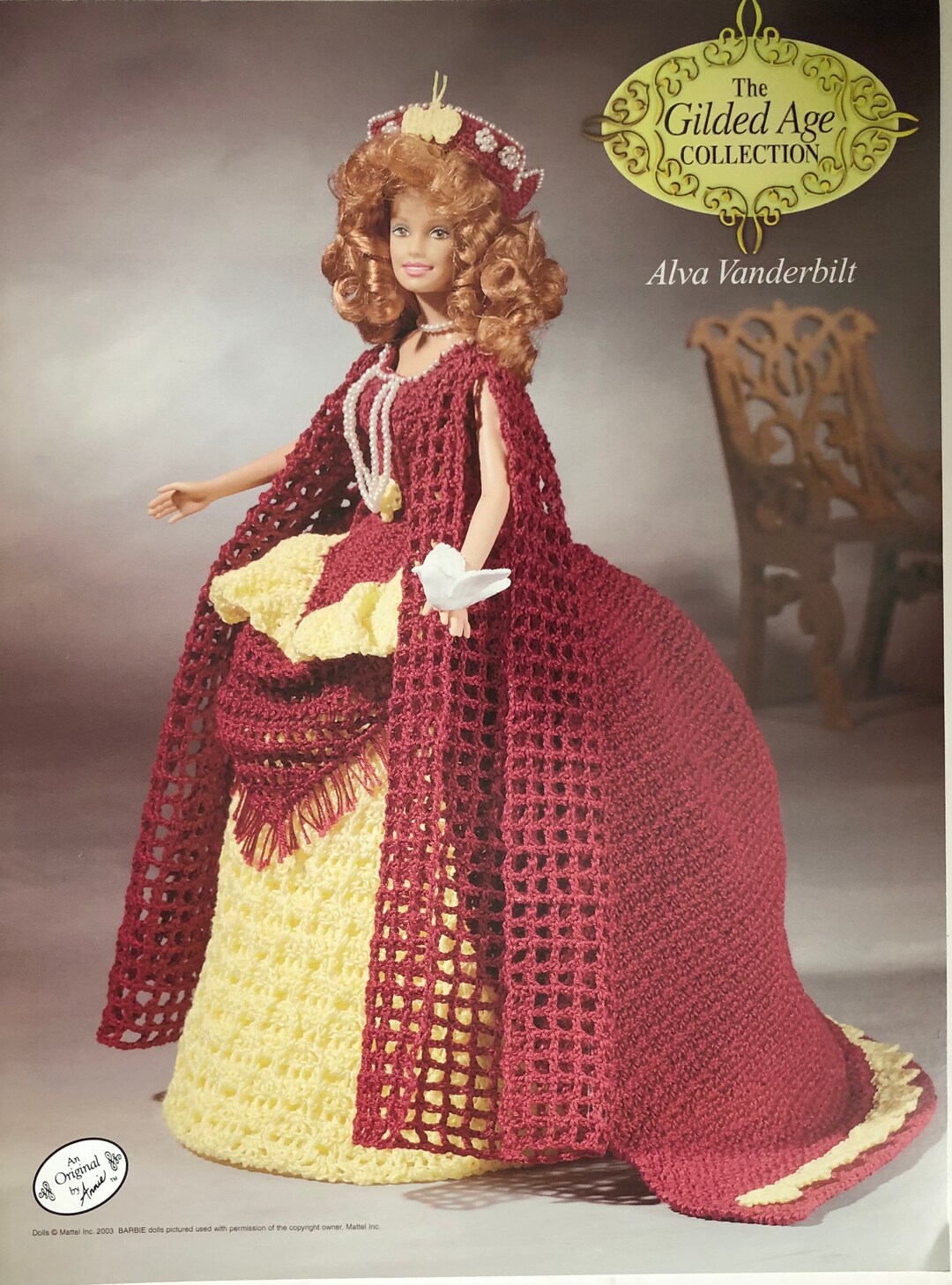 antique doll ❀ 羽根のお帽子のすてきな ミニョネット 22