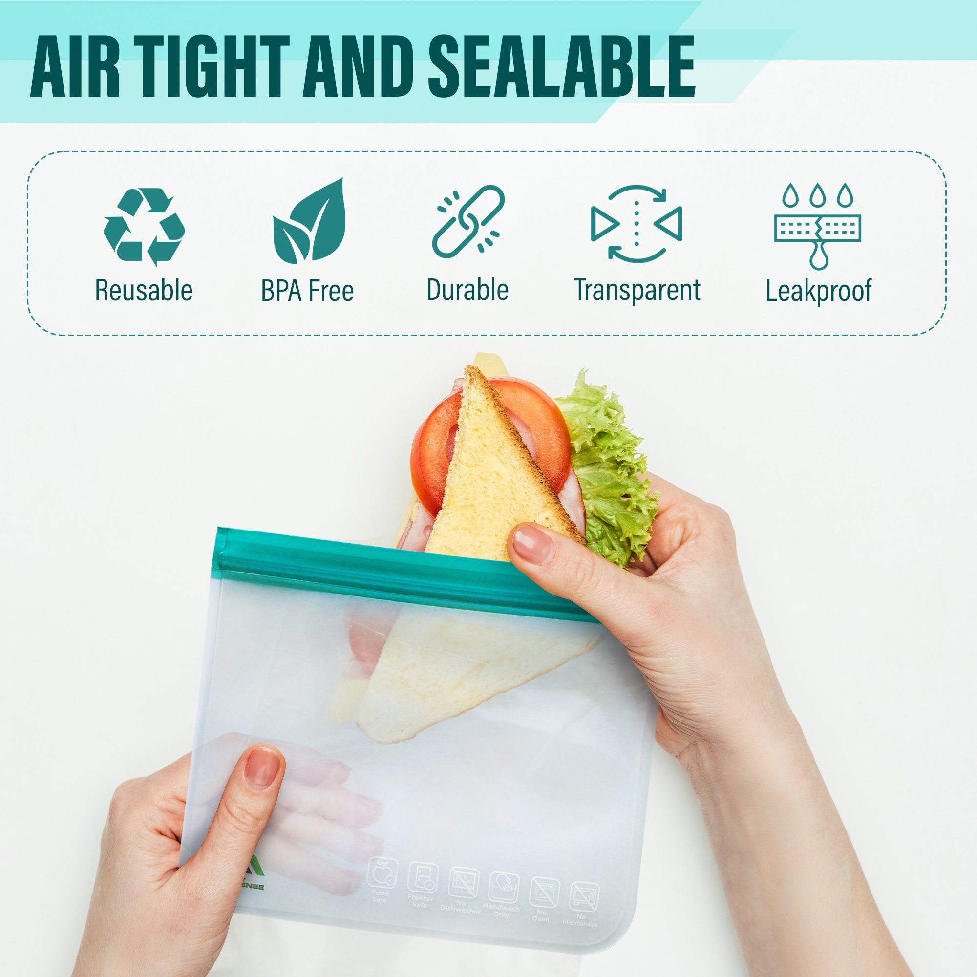 Freezer Bags-Reusable Freezer Bags