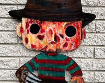 Freddy Krueger Funko Pop Cut Out Portrait