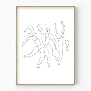Picasso dancers line - Etsy 日本