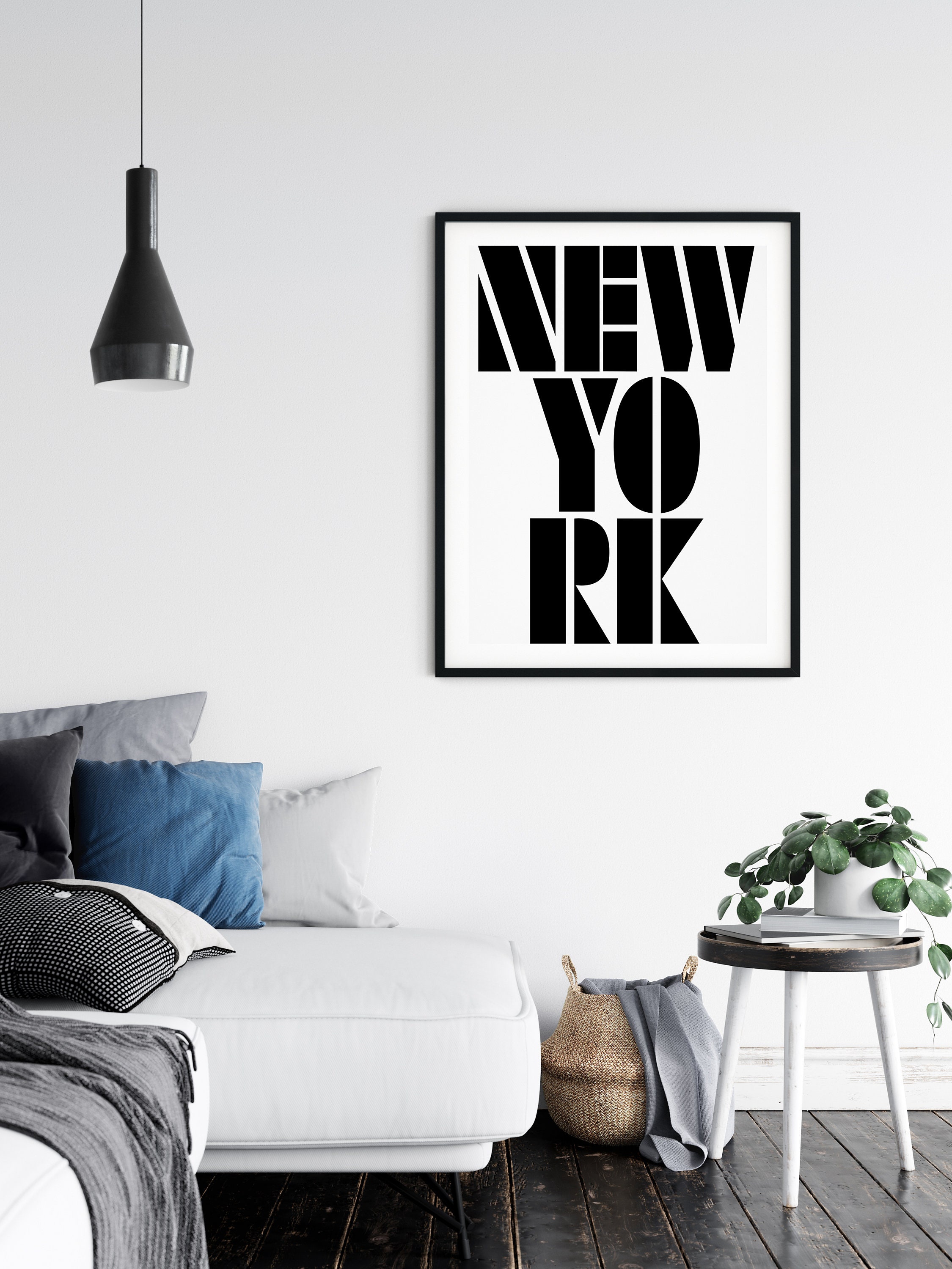 NEW YORK Print New York Quote New York Poster Home Decor | Etsy
