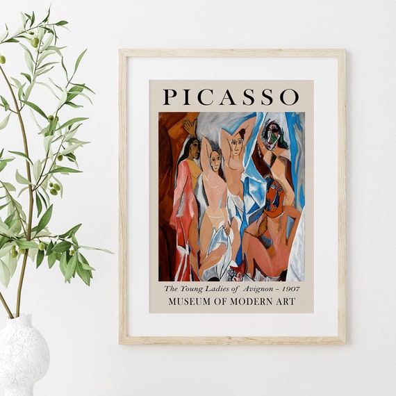 パブロ・ピカソ、Les Demoiselles d'Avignon パブロ・ピカソ（Pablo Picasso）作『アヴィニョンの娘たち（Les