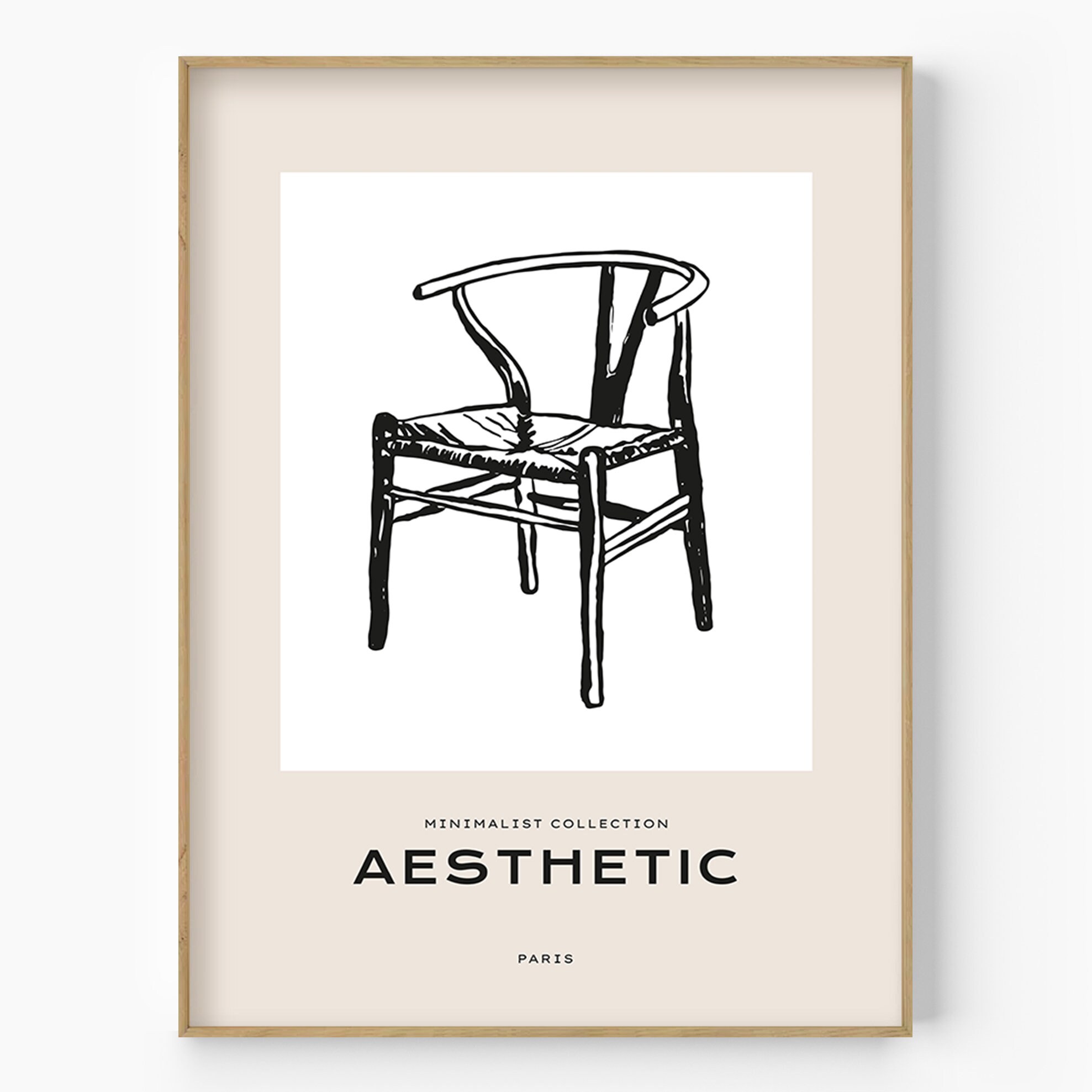Hans wegner poster - Etsy 日本