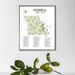 Missouri State Parks Map Print-missouri State Parks Checklist-state ...