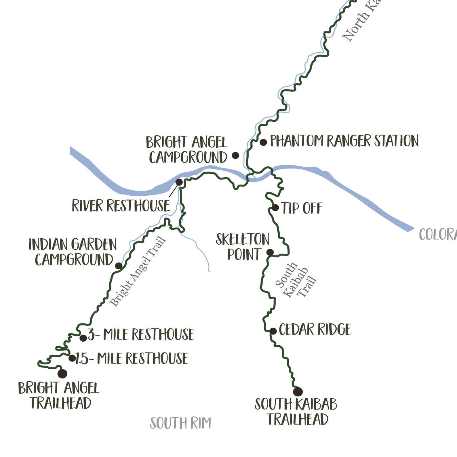 Rim to Rim Trail Map rim to Rim - Il 1588xN.2816400671 Ck5o