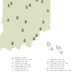 Indiana State Parks Map Print-indiana State Parks Checklist-state Parks ...