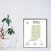 Indiana State Parks Map Print-indiana State Parks Checklist-state Parks ...