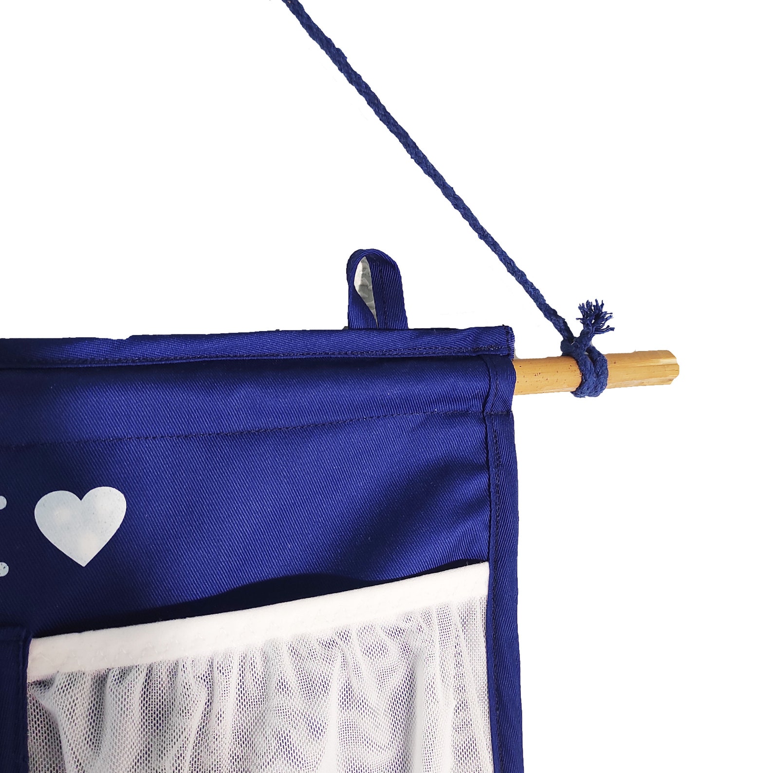 Fabric Wall Hanging Organizer with 9 pockets Multi Purpose Etsy