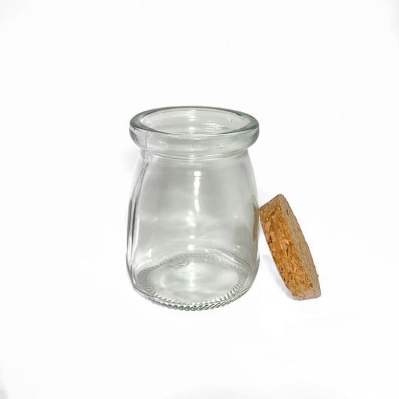 Air Tight Glass Jars 4 Fl Oz Clear Empty Containers With Clamp Lids for  Herbs, Bath Salts, Tea, Gifts, Arts and Crafts, Wedding Party Favors 