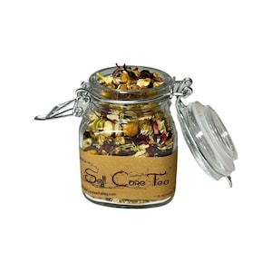 Self Care Tea - Loose Leaf Floral Tea with All-Natural Hibiscus, Jasmine Buds, and Chamomile for Love Energy and Self-Acceptance