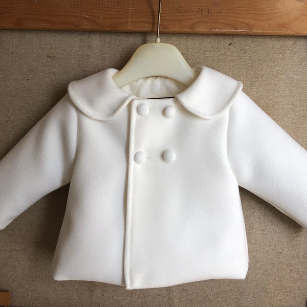 Manteau de fête Jeune bébé Baptême Manteau de baptême Veste Vêtements de fête Enfants NOAH