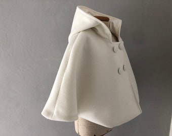 mantella cappottino cappotto baby battesimo cape MIO