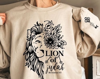 Elegant Christian Quote SVG PNG, Lion of Judah Svg, Floral Key Svg, Christian Shirt svg, Bible Verse svg, Scripture svg, Religious Svg, Png