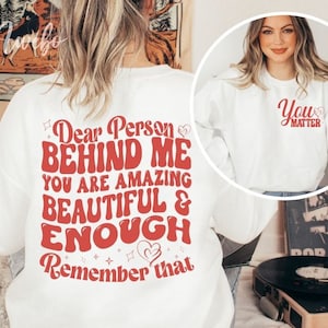 Caro personaggio dietro di me, il mondo è un posto migliore in formato SVG PNG, Amore per se stessi Boho in formato SVG, Affermazioni positive quotidiane in formato SVG, Citazione motivazionale, file PNG