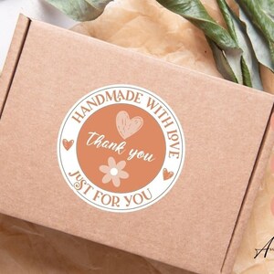 Boho Thank You Stickers SVG PNG Bundle Digital Thank You - Etsy Australia