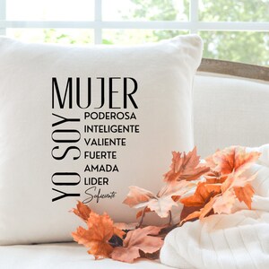 Latina svg | Mujer Valiente Poderosa svg | Empowered Latina Woman | Spanish svg | Mexican svg | Latina png | Yo soy Mujer Fuerte | Shirt svg image 5