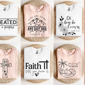 Boho Christian svg Bundle, religiöses svg-Bundle, Spirit Blei gesegneter Gott svg, Bibel-Vers svg, spirituelles svg, Jesus-Svg, Gott-Svg-Png