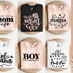 Boho Mom Svg Png Bundle, Mom life Svg, Blessed Mama svg, Funny Mom Svg, Beauty Mom love quotes Svg, Trendy Mom Svg, Inspirational Mom svg