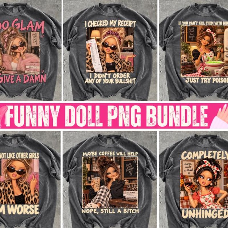 Dolls Png Designs - Etsy UK