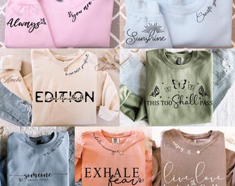 Elegante Motivacional Manga SVG PNG pacote, Afirmação Positiva Svg, Amor Próprio Svg, Citações Encorajadoras Camisa svg, Neck Design Svg Png Arquivo