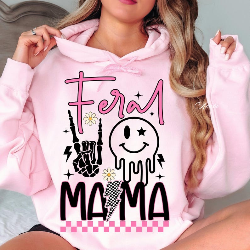 Lustige Mutter PNG Bündel | Sarkastische Mama Shirt Designs | Trendige Mama Leben Zitate PNG | Mutterschaft Humor Grafik | Sublimation PNG-Set Bild 7