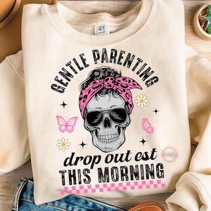 Lustige Mutter PNG Bündel | Sarkastische Mama Shirt Designs | Trendige Mama Leben Zitate PNG | Mutterschaft Humor Grafik | Sublimation PNG-Set Bild 3