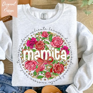 Celebrate the love of a mamita linda with this sweet and colorful Mama Latina PNG Bundle. Featuring pan dulce, conchas, hearts, rosas, and heartfelt Spanish phrases, this collection is perfect for Mothers Day gifts, mugs, shirts, tote bags, and more!

Each PNG design is high resolution with a transparent background—ready for sublimation or print projects. Just download and create something beautiful for mama.