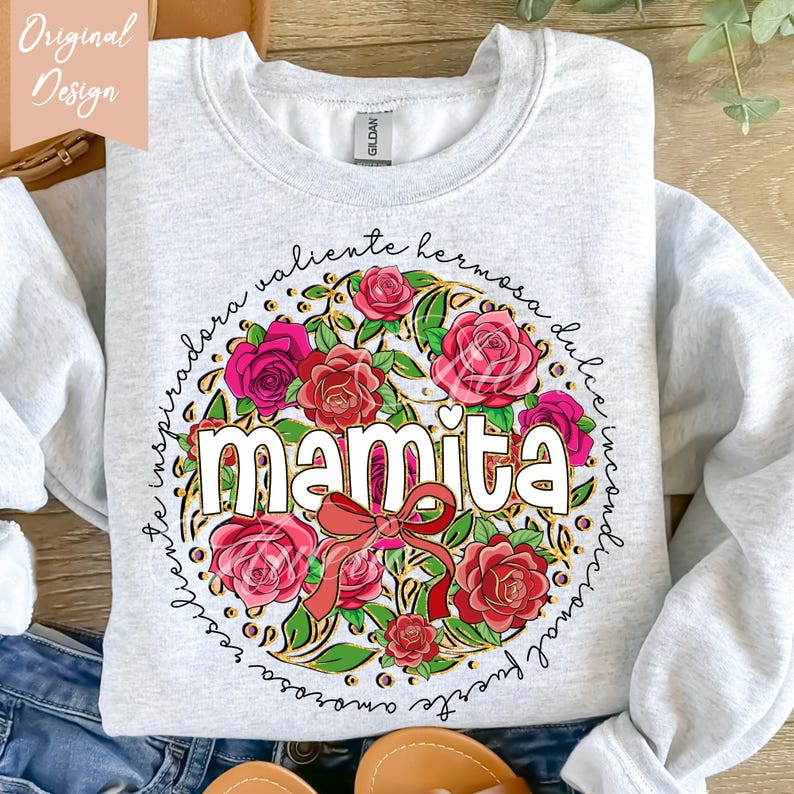 Celebrate the love of a mamita linda with this sweet and colorful Mama Latina PNG Bundle. Featuring pan dulce, conchas, hearts, rosas, and heartfelt Spanish phrases, this collection is perfect for Mothers Day gifts, mugs, shirts, tote bags, and more!

Each PNG design is high resolution with a transparent background—ready for sublimation or print projects. Just download and create something beautiful for mama.