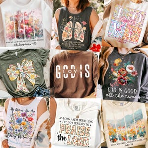 Pacchetto PNG Boho Christian, Maglietta religiosa PNG, Versetto della Bibbia PNG, Scrittura PNG, Pennellata floreale cristiana PNG, Civetta cristiana PNG