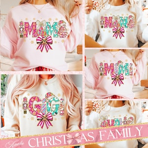 Noël Maman Mimi Nana Gigi Tante Png, Noël En Famille Png, Noël Maman Png, Coquette De Noël, Casse-Noisette Png, Biscuit De Noël Png