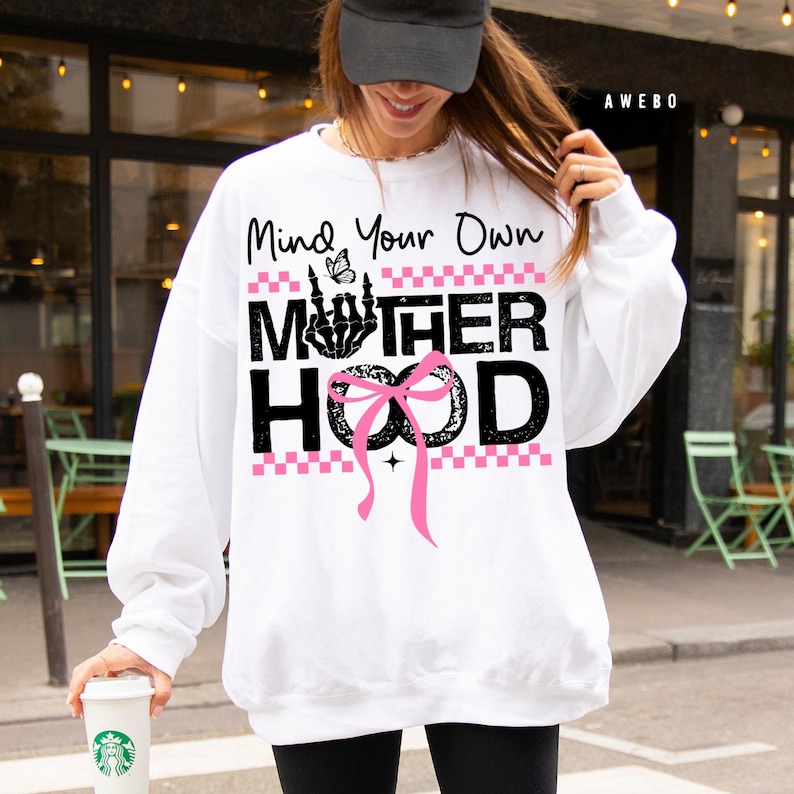 Lustige Mutter PNG Bündel | Sarkastische Mama Shirt Designs | Trendige Mama Leben Zitate PNG | Mutterschaft Humor Grafik | Sublimation PNG-Set Bild 8