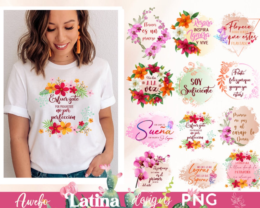 Aquarel Latina png | Spaanse gezegden png | Latina Power Quotes-png | Latina  motiverende citaten png | Latina-shirt png | Koffiemok, png - Etsy België, image size:1080x864