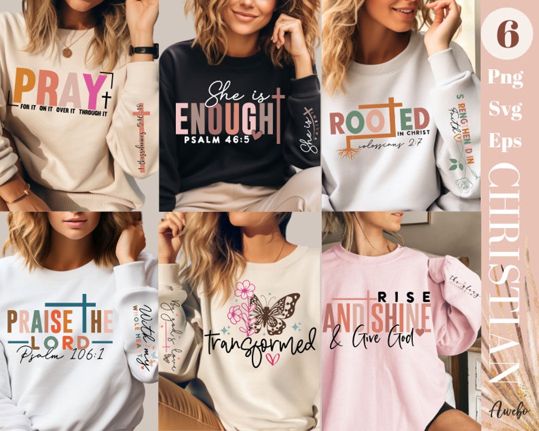 Christian African American Sweatshirt Favor Is Deceitful And Beauty Is Vain TS11 main image 0
