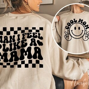 Trendy Retro Mom Svg Bundle, Funny Mom Shirt Svg, Retro mama svg, Mom svg, Boho mama svg, Groovy svg, Mama wavy text svg image 8