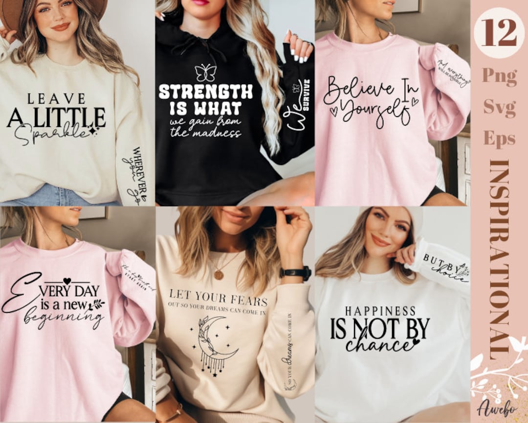 Boho Motivational SVG PNG Bundle | Self Love Svg Bundle L Inspirational ...