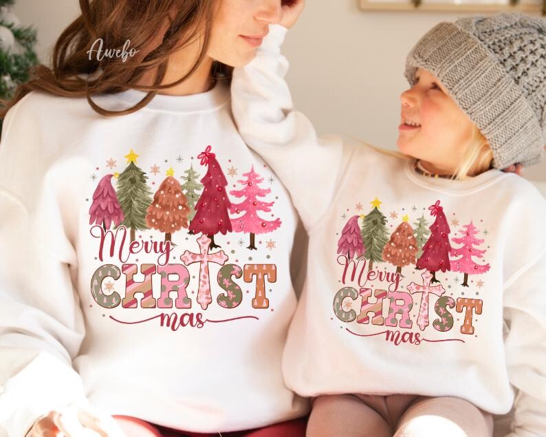 Merry Christmas Png, Coquette Christmas Png, Christ Png, Holly Night