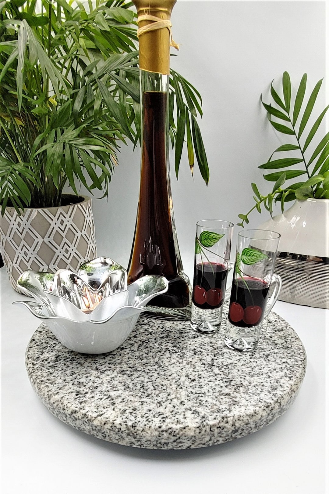 Lazy Susan, Serving Board, Cheese Board, Serving Tray, Centerpiece Etsy