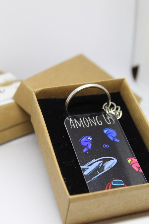 Among Us Key Chain Gift Box Set Among Us Collection Product. Etsy