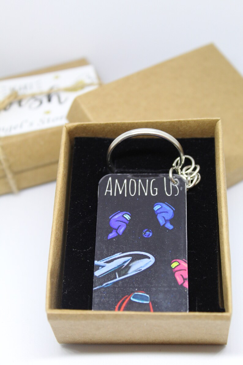 Among Us Key Chain Gift Box Set Among Us Collection Product. Etsy