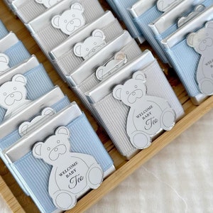 Cioccolatini personalizzati per baby shower, cioccolatini di benvenuto per gli ospiti, cioccolatini per neonati e femminucce, bomboniere per baby shower, cioccolatini per neonati