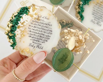 Ayatul Kursi Magnet Favors: Islamic Baby Shower, Aqiqah Gift