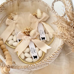 Bomboniere di caramelle di mandorle per gli ospiti di "Benvenuto", bomboniere per la festa di benvenuto del bambino, bomboniere di caramelle di benvenuto, regalo di benvenuto, bomboniera a forma di orsetto