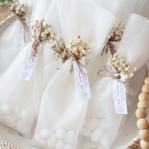 Personalized Wedding Jordan Almond Favors, Rustic Wedding Almond Candy, Wedding Candy Favors, Bridal Shower Gift, Italian Wedding Favors