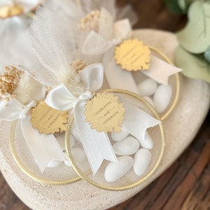 Cadeau de mariage bonbons amandes, cadeaux de fête uniques, souvenir de mariage de luxe, cadeau de fiançailles personnalisé, cadeaux de shower de bébé