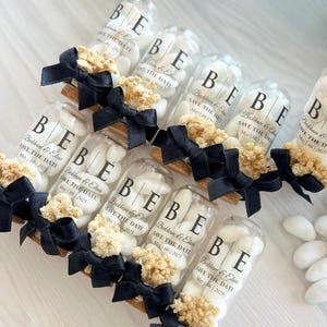 Personalized Wedding Favor Tubes: Almond Candy Gift, Engagement Favor